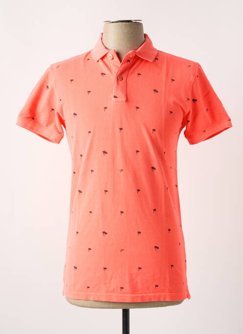 Polo orange PETROL INDUSTRIES pour homme