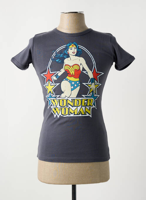 T-shirt gris LOGOSHIRT pour femme