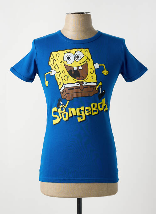 T-shirt bleu LOGOSHIRT homme