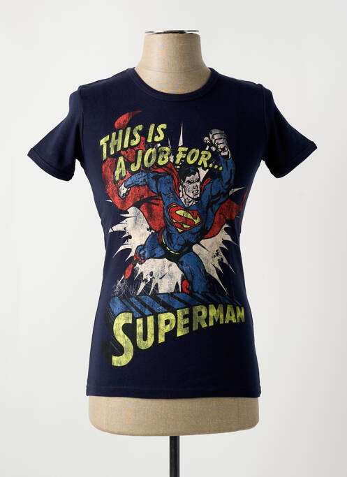 T-shirt bleu LOGOSHIRT pour homme