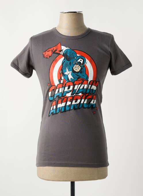 T-shirt gris LOGOSHIRT pour homme