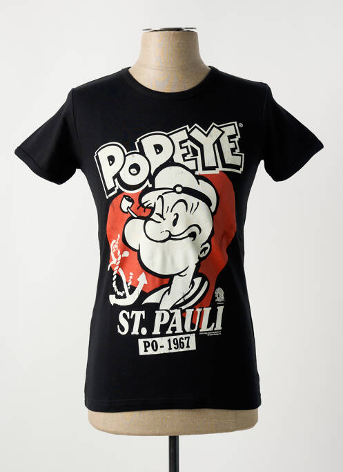 T-shirt noir LOGOSHIRT pour homme