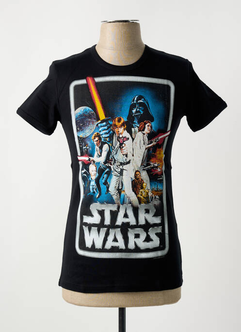 T-shirt noir LOGOSHIRT pour homme