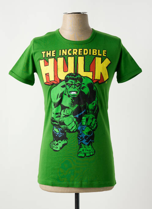 T-shirt vert LOGOSHIRT pour homme