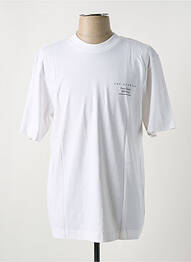 T-shirt coupe droite manches courtes blanc JACK & JONES homme