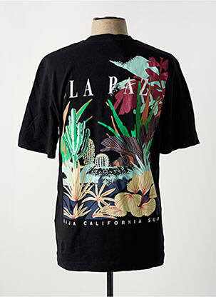 T-shirt coupe droite manches courtes noir JACK & JONES homme