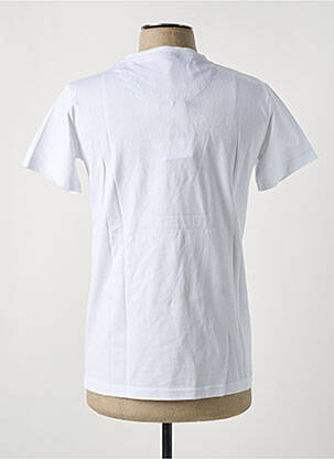 T-shirt coupe cintrée manches courtes blanc MAISON FT homme