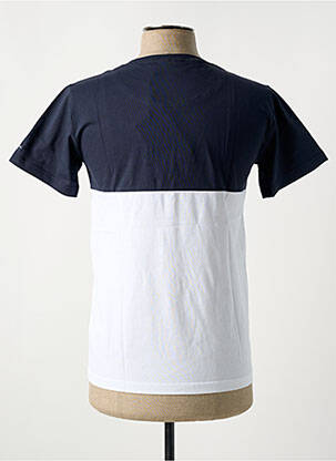 T-shirt coupe cintrée manches courtes bleu SAINT JAMES homme