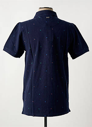 Polo coupe cintrée manches courtes bleu PETROL INDUSTRIES homme