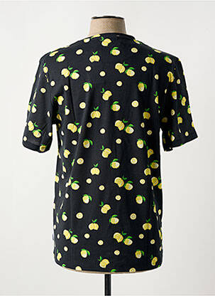 T-shirt coupe cintrée manches courtes noir JACK & JONES homme