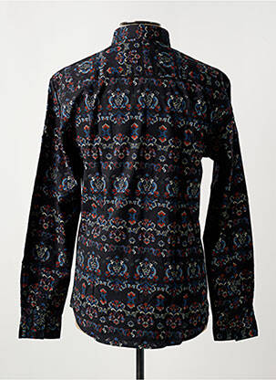 Chemise manches longues imprimé fantaisie bleu JACK & JONES homme