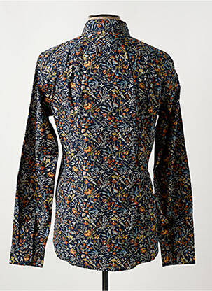 Chemise manches longues imprimé fleurs bleu JACK & JONES homme