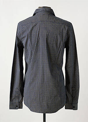 Chemise manches longues imprimé fantaisie bleu PETROL INDUSTRIES homme