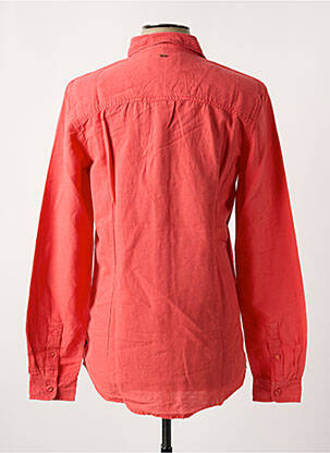 Chemise manches longues poches poitrine rouge PETROL INDUSTRIES homme