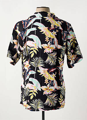 Chemise manches courtes coupe droite noir JACK & JONES homme