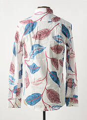 Chemise manches longues blanc PZO pour homme seconde vue