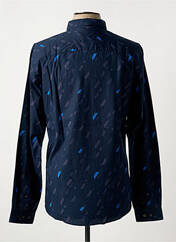 Chemise manches longues bleu JACK & JONES pour homme seconde vue