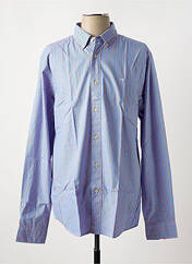 Chemise manches longues bleu SCOTCH & SODA pour homme seconde vue