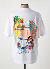 T-shirt blanc JACK & JONES pour homme seconde vue