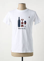 T-shirt blanc MAISON FT pour homme seconde vue