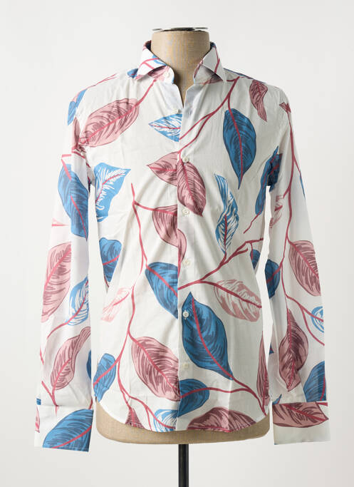 Chemise manches longues blanc PZO pour homme