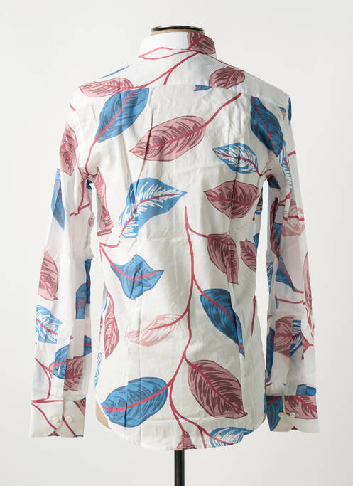 Chemise manches longues blanc PZO pour homme