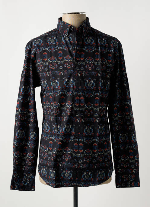 Chemise manches longues bleu JACK & JONES pour homme