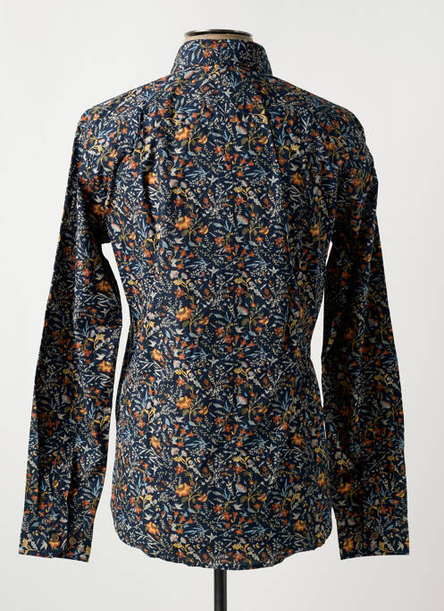 Chemise manches longues bleu JACK & JONES pour homme