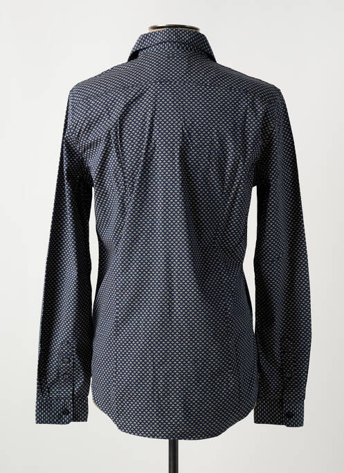 Chemise manches longues bleu PETROL INDUSTRIES pour homme