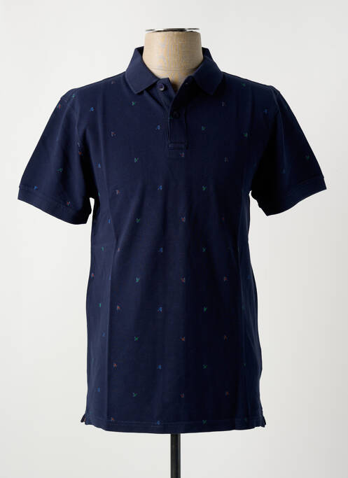 Polo bleu PETROL INDUSTRIES pour homme