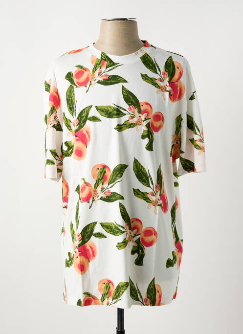 T-shirt blanc JACK & JONES pour homme