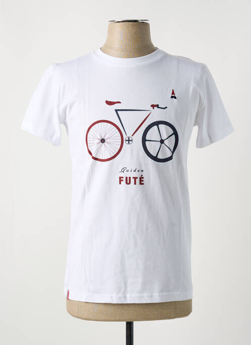 T-shirt blanc MAISON FT pour homme