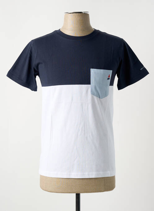 T-shirt bleu SAINT JAMES pour homme