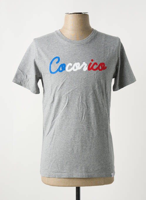 T-shirt gris FRENCH DISORDER pour homme