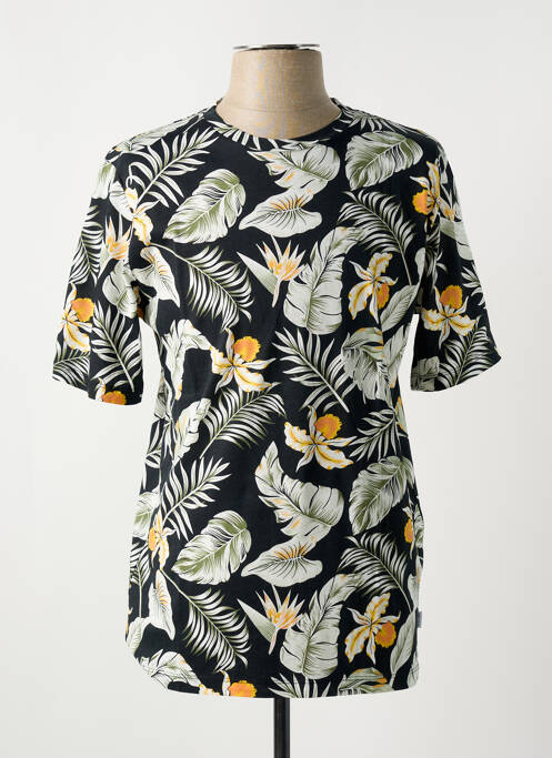 T-shirt noir JACK & JONES pour homme