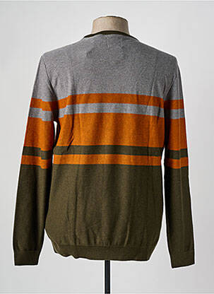 Pull stretch manches longues vert PETROL INDUSTRIES homme