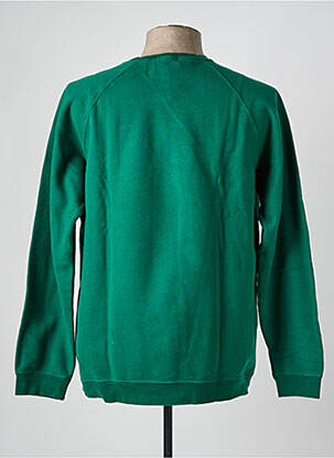 Sweat-shirt stretch manches longues vert FRENCH DISORDER homme