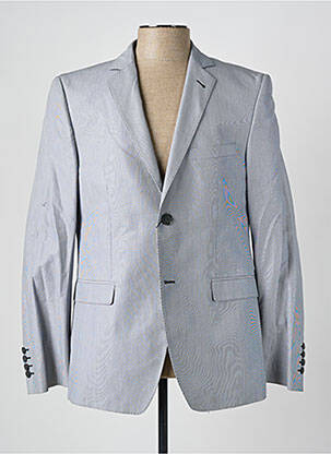 Blazer tissage chiné gris BRUUNS BAZAAR homme