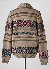 Gilet manches longues marron JACK & JONES homme seconde vue