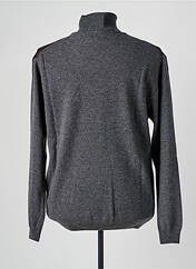 Pull col roulé gris PRIVATI FIRENZE pour homme seconde vue