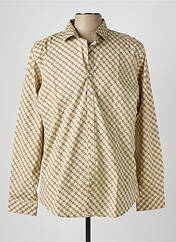 Chemise manches longues beige JACK & JONES pour homme seconde vue