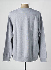 Sweat-shirt gris RETRO ORIGIN pour homme seconde vue