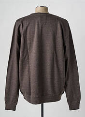 Sweat-shirt marron JUST HOODS BY AWDIS pour homme seconde vue