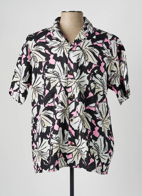 Chemise manches courtes noir JACK & JONES pour homme