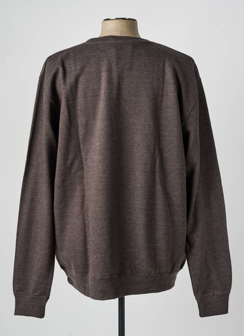 Sweat-shirt marron JUST HOODS BY AWDIS pour homme