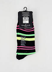 Chaussettes noir SOLID pour homme seconde vue