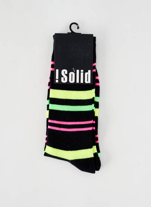 Chaussettes noir SOLID pour homme