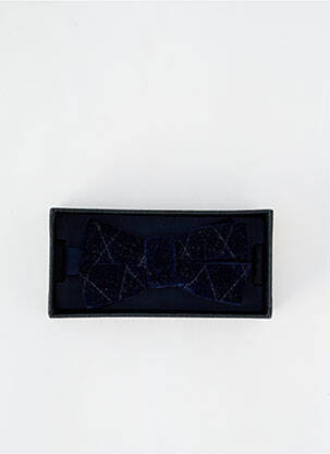 Noeud papillon tissage velours bleu SCOTCH & SODA homme