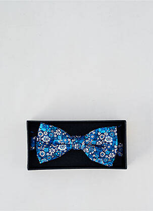 Noeud papillon imprimé fleurs bleu JACK & JONES homme
