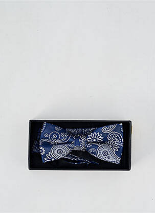 Noeud papillon imprimé fantaisie bleu JACK & JONES homme